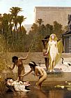 Moses Paintings - The Finding of Moses by Frederick Goodall